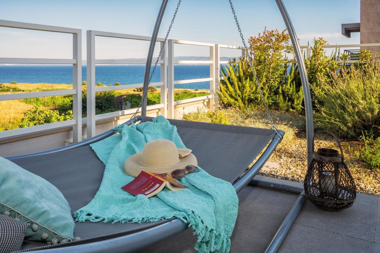 Sea View With Garden Apartment Joshua สปลิท ภายนอก รูปภาพ